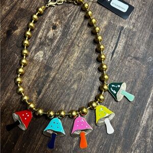 TOVA Garden of Shrooms Necklace